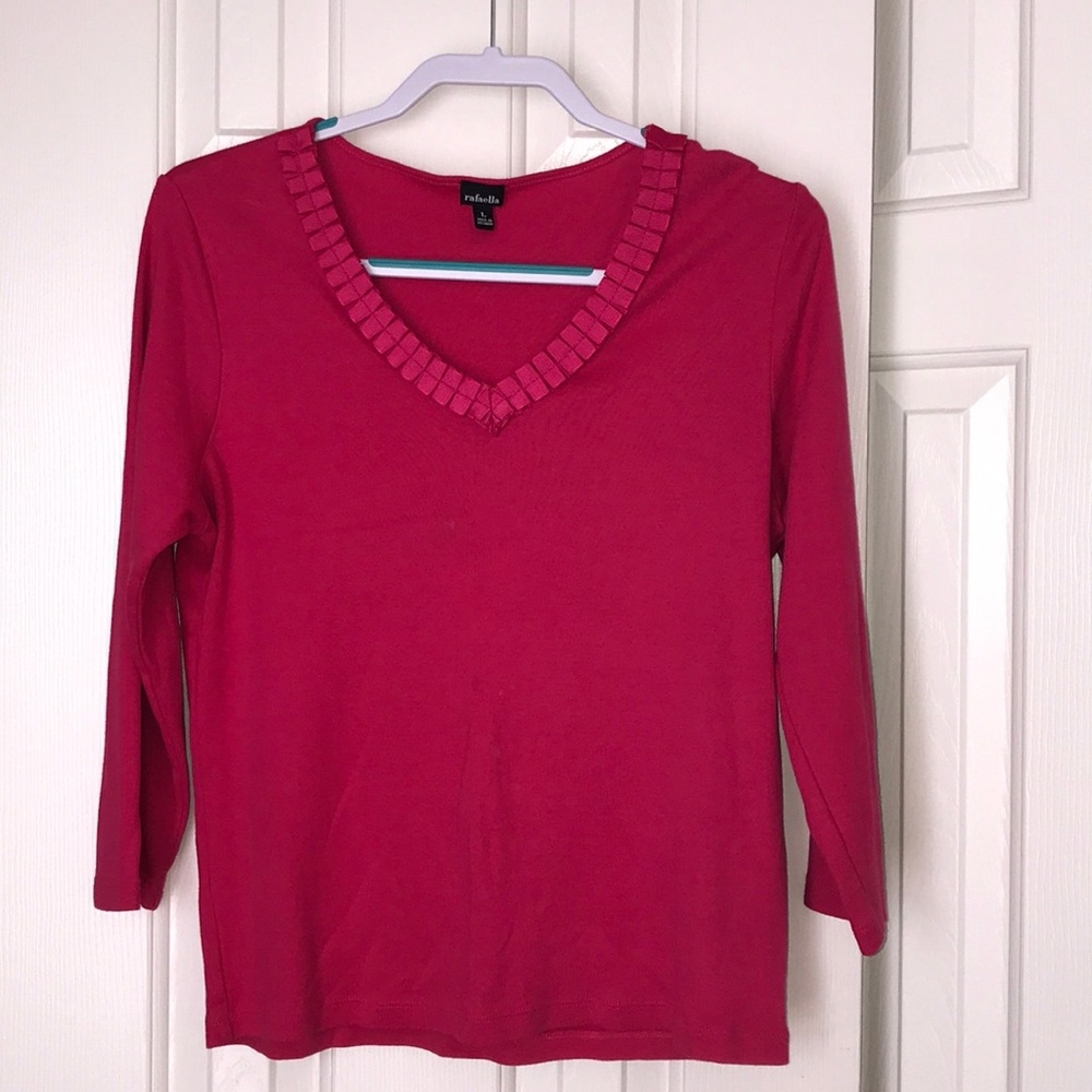 Rafaella Pink Top